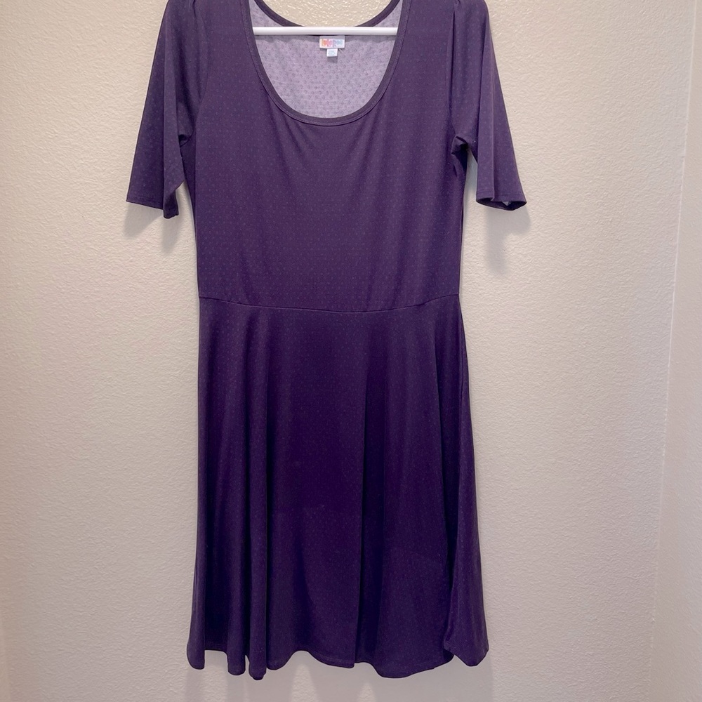 Lularoe purple dress 2X